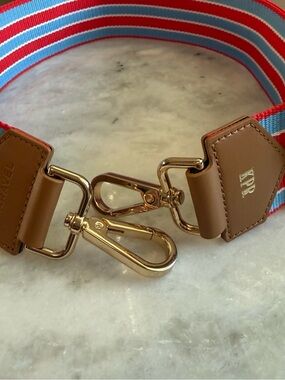 PARAVEL Bag Strap in Bebop Red (Blue and Red Stripe) Crossbody